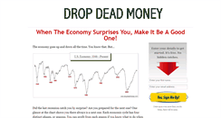 Desktop Screenshot of dropdeadmoney.com